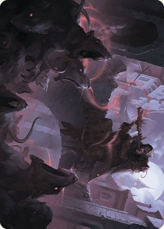 Gnawing Crescendo Art Card [Wilds of Eldraine Art Series] | Gear Gaming Bentonville