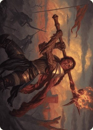 Imodane, the Pyrohammer Art Card [Wilds of Eldraine Art Series] | Gear Gaming Bentonville