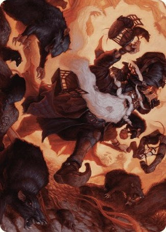 Tattered Ratter Art Card [Wilds of Eldraine Art Series] | Gear Gaming Bentonville