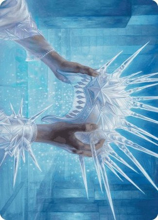 Hylda's Crown of Winter Art Card [Wilds of Eldraine Art Series] | Gear Gaming Bentonville