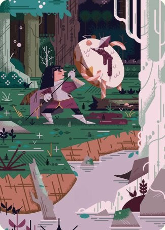Stab Wound Art Card [Wilds of Eldraine Art Series] | Gear Gaming Bentonville