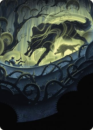 Unnatural Growth Art Card [Wilds of Eldraine Art Series] | Gear Gaming Bentonville