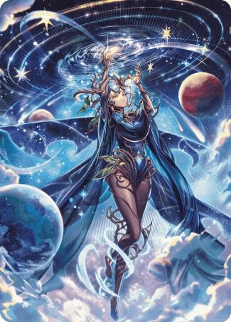 Omniscience Anime Art Card [Wilds of Eldraine Art Series] | Gear Gaming Bentonville