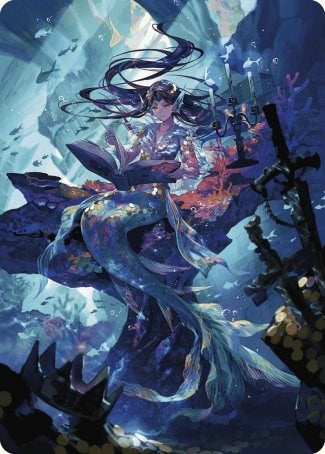 Rhystic Study Art Card [Wilds of Eldraine Art Series] | Gear Gaming Bentonville