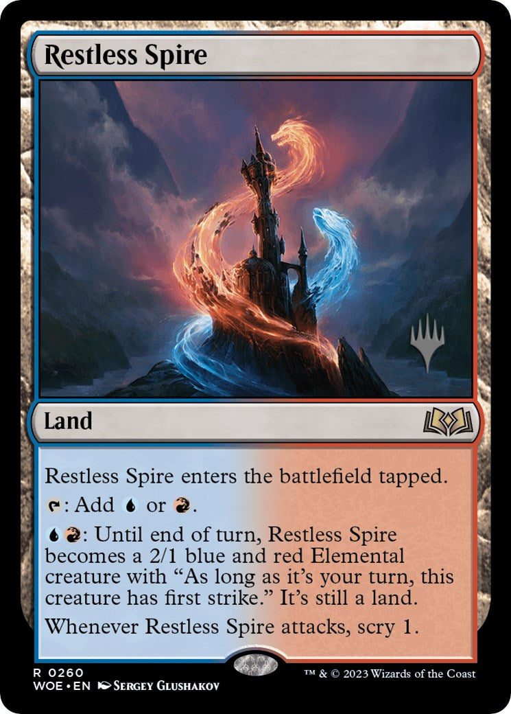 Restless Spire (Promo Pack) [Wilds of Eldraine Promos] | Gear Gaming Bentonville