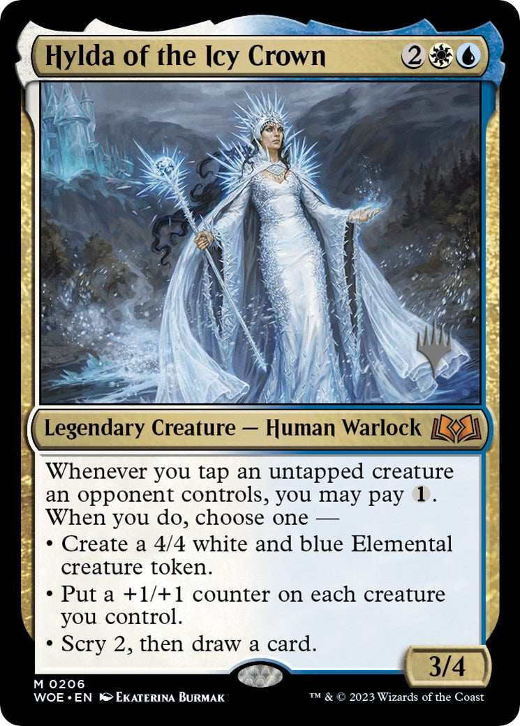 Hylda of the Icy Crown (Promo Pack) [Wilds of Eldraine Promos] | Gear Gaming Bentonville