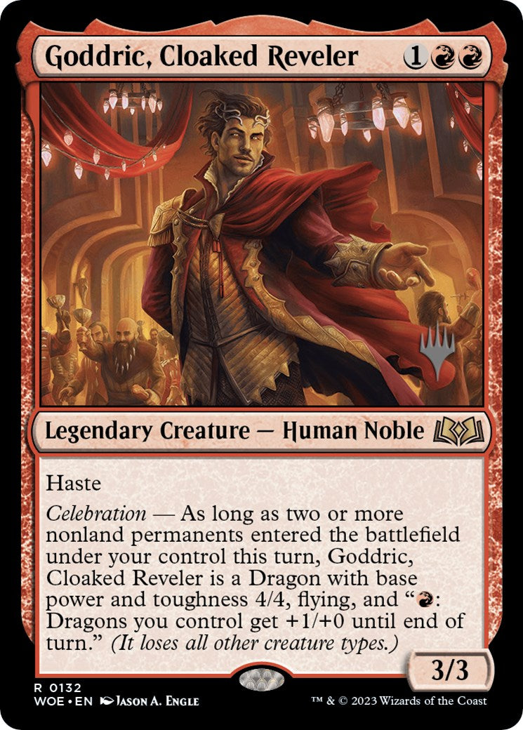 Goddric, Cloaked Reveler (Promo Pack) [Wilds of Eldraine Promos] | Gear Gaming Bentonville