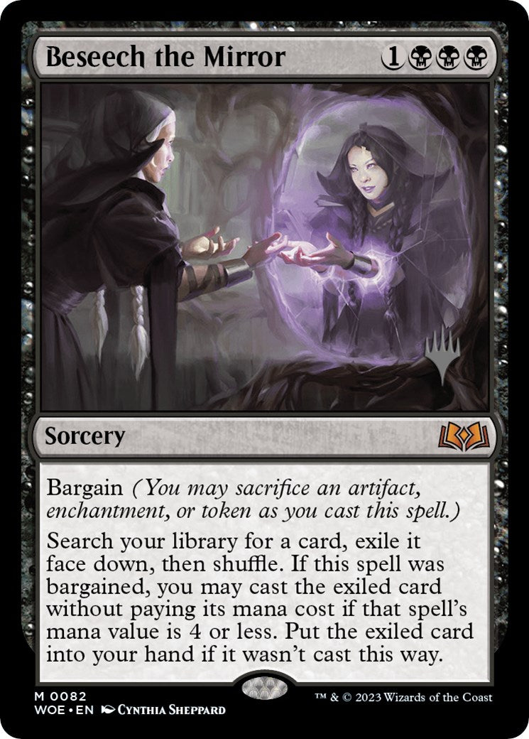 Beseech the Mirror (Promo Pack) [Wilds of Eldraine Promos] | Gear Gaming Bentonville