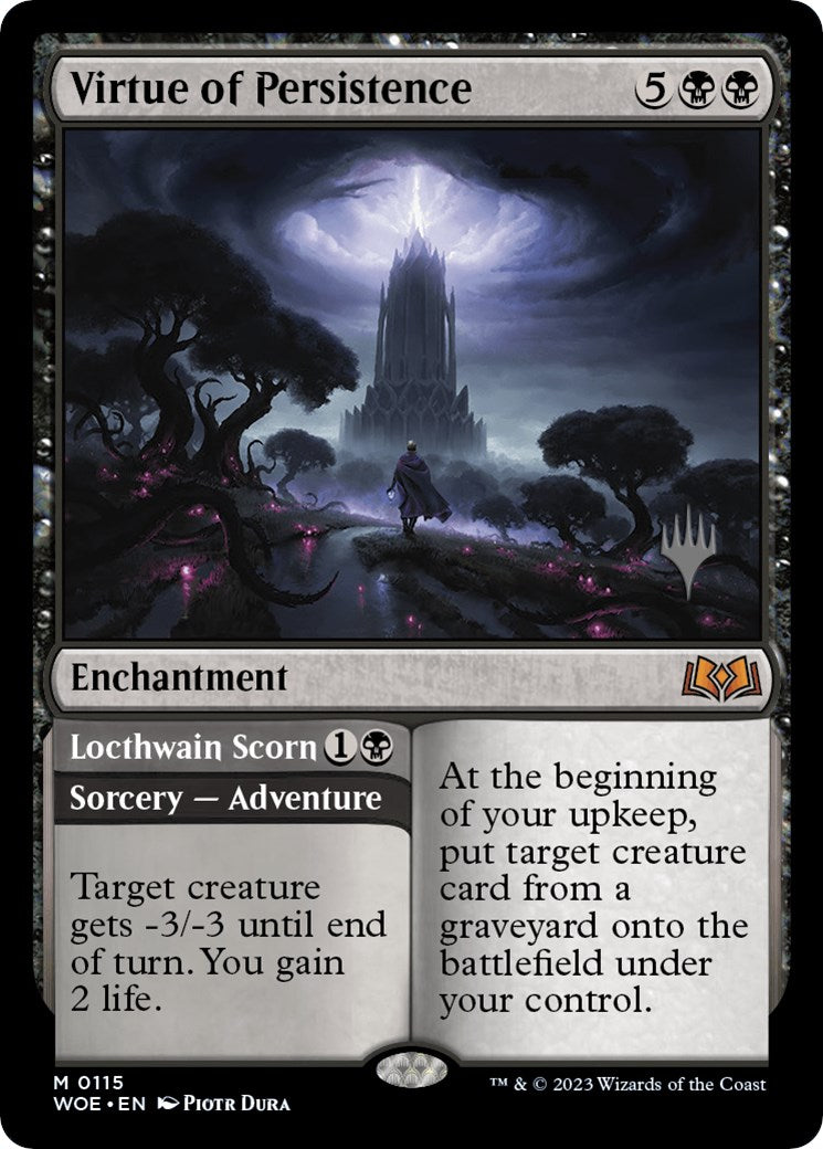 Virtue of Persistence (Promo Pack) [Wilds of Eldraine Promos] | Gear Gaming Bentonville