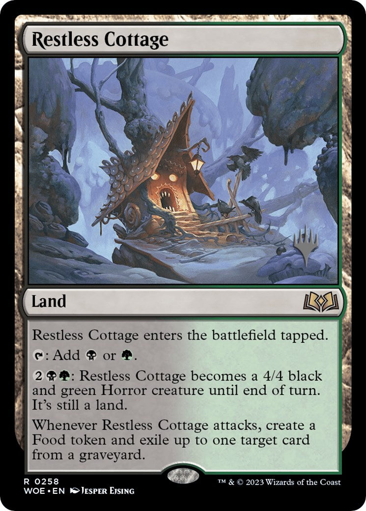 Restless Cottage (Promo Pack) [Wilds of Eldraine Promos] | Gear Gaming Bentonville