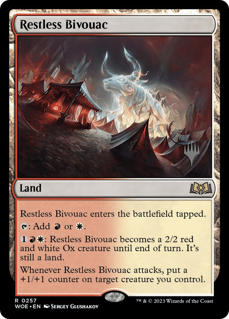 Restless Bivouac (Promo Pack) [Wilds of Eldraine Promos] | Gear Gaming Bentonville