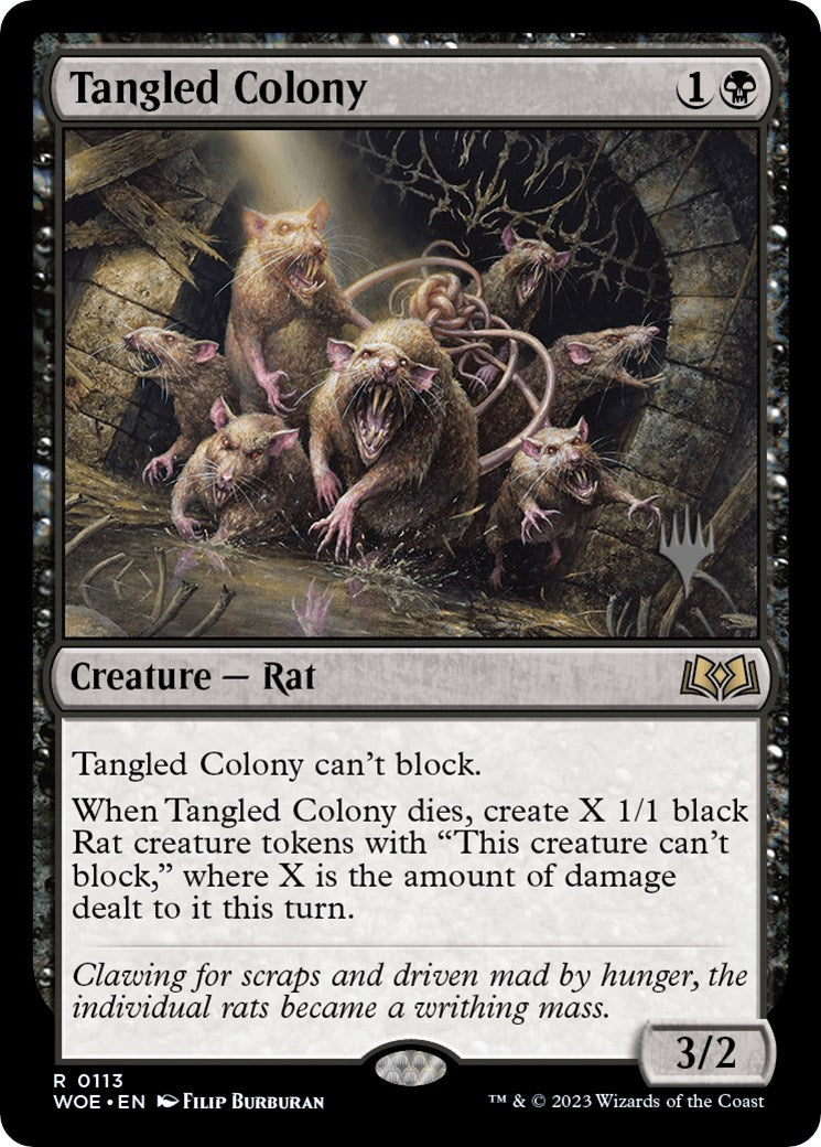 Tangled Colony (Promo Pack) [Wilds of Eldraine Promos] | Gear Gaming Bentonville