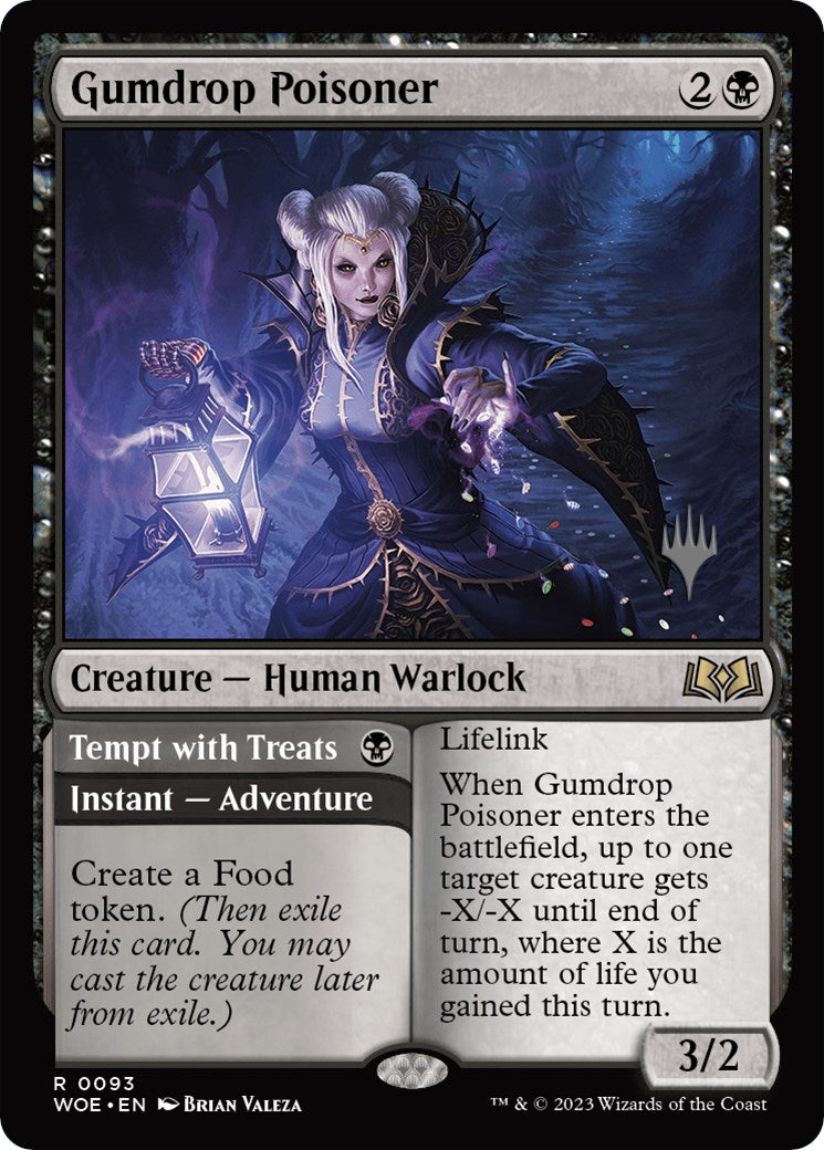 Gumdrop Poisoner // Gumdrop Poisoner (Promo Pack) [Wilds of Eldraine Promos] | Gear Gaming Bentonville