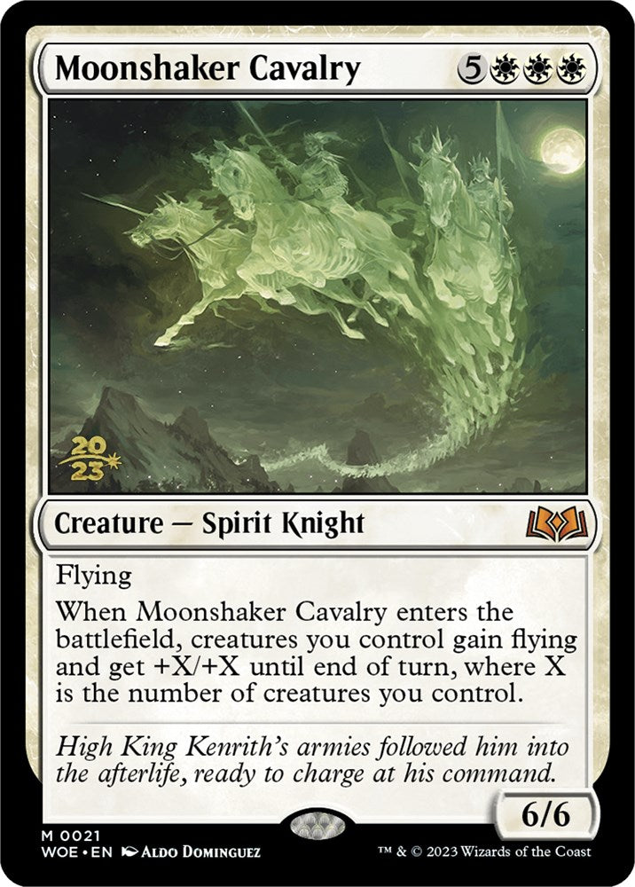 Moonshaker Cavalry [Wilds of Eldraine Prerelease Promos] | Gear Gaming Bentonville