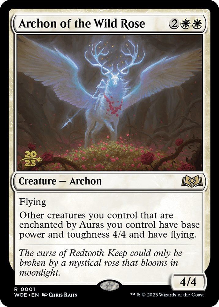 Archon of the Wild Rose [Wilds of Eldraine Prerelease Promos] | Gear Gaming Bentonville