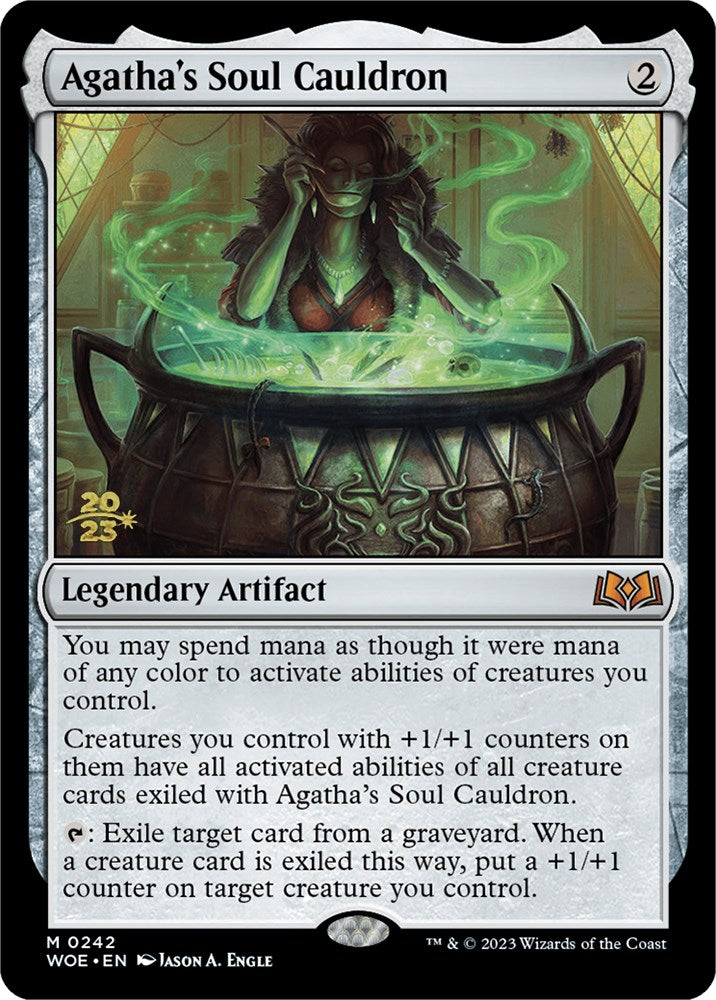 Agatha's Soul Cauldron [Wilds of Eldraine Prerelease Promos] | Gear Gaming Bentonville