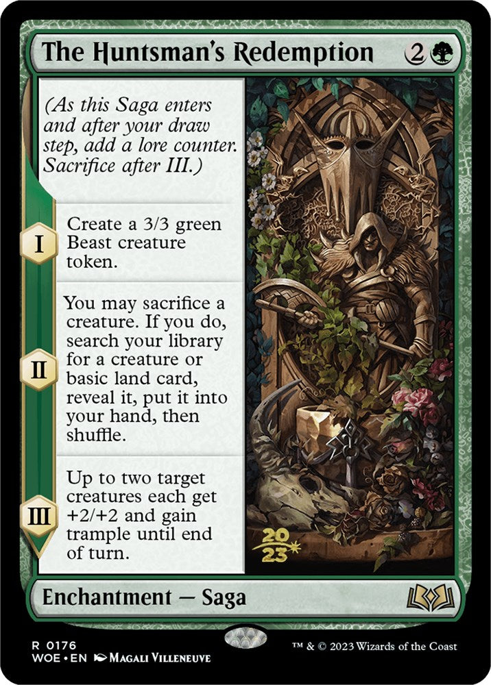 The Huntsman's Redemption [Wilds of Eldraine Prerelease Promos] | Gear Gaming Bentonville