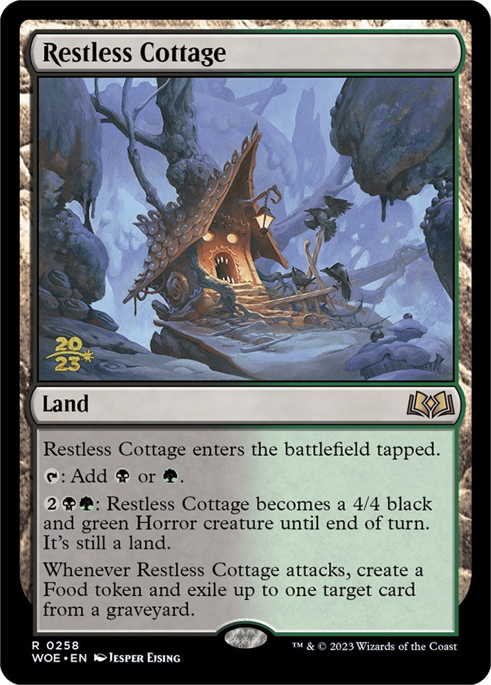 Restless Cottage [Wilds of Eldraine Prerelease Promos] | Gear Gaming Bentonville