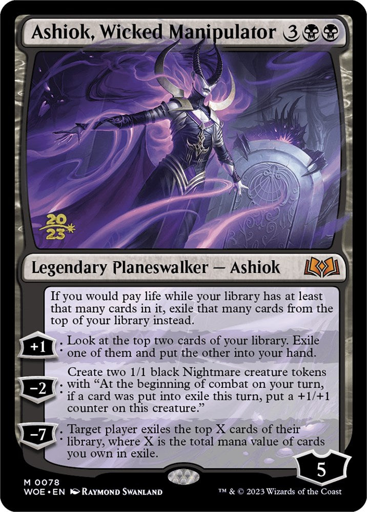 Ashiok, Wicked Manipulator [Wilds of Eldraine Prerelease Promos] | Gear Gaming Bentonville