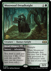 Mosswood Dreadknight // Dread Whispers (Promo Pack) [Wilds of Eldraine Promos] | Gear Gaming Bentonville