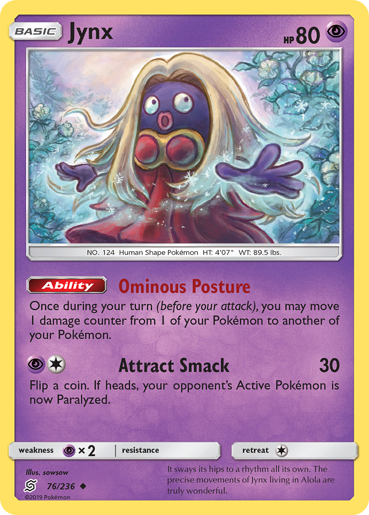 Jynx (76/236) [Sun & Moon: Unified Minds] | Gear Gaming Bentonville