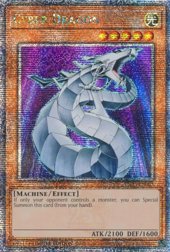 Cyber Dragon [TN23-EN005] Quarter Century Secret Rare | Gear Gaming Bentonville