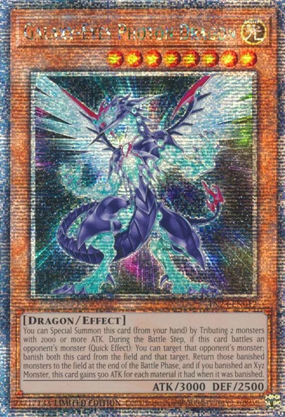 Galaxy-Eyes Photon Dragon [TN23-EN012] Quarter Century Secret Rare | Gear Gaming Bentonville