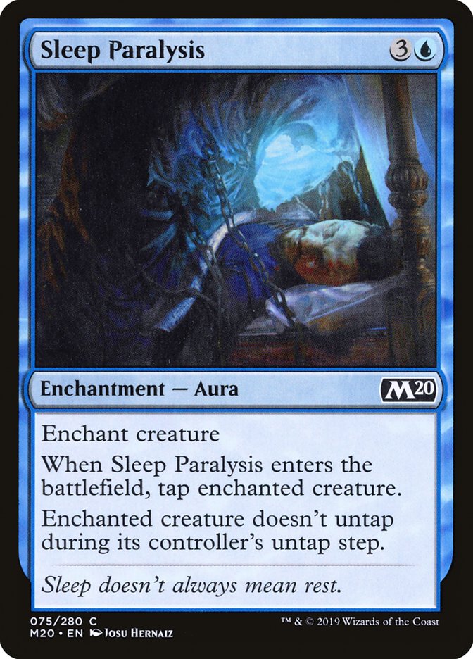 Sleep Paralysis [Core Set 2020] | Gear Gaming Bentonville