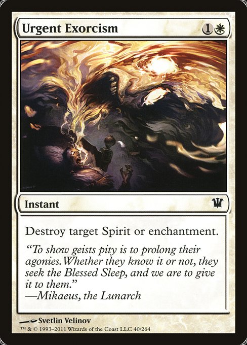 Urgent Exorcism [Innistrad] | Gear Gaming Bentonville