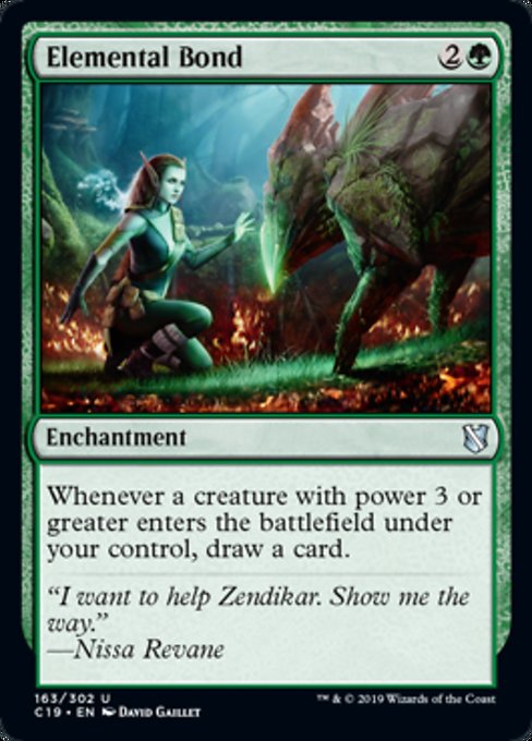 Elemental Bond [Commander 2019] | Gear Gaming Bentonville