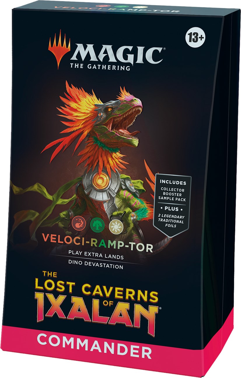 The Lost Caverns of Ixalan - Commander Deck (Veloci-Ramp-Tor) | Gear Gaming Bentonville