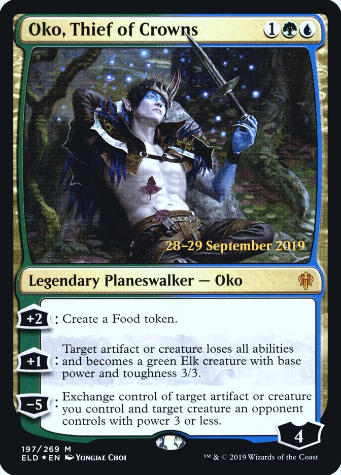 Oko, Thief of Crowns  [Throne of Eldraine Prerelease Promos] | Gear Gaming Bentonville