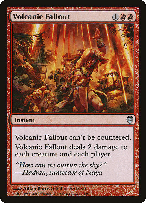 Volcanic Fallout [Archenemy] | Gear Gaming Bentonville