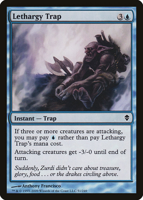 Lethargy Trap [Zendikar] | Gear Gaming Bentonville