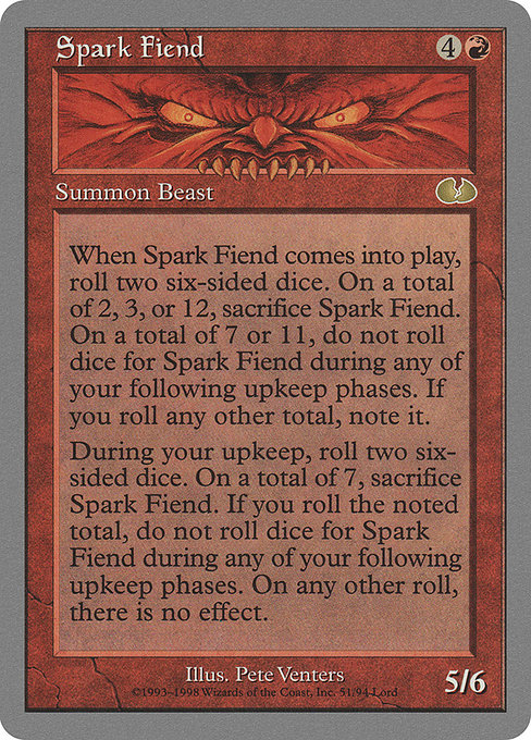 Spark Fiend [Unglued] | Gear Gaming Bentonville