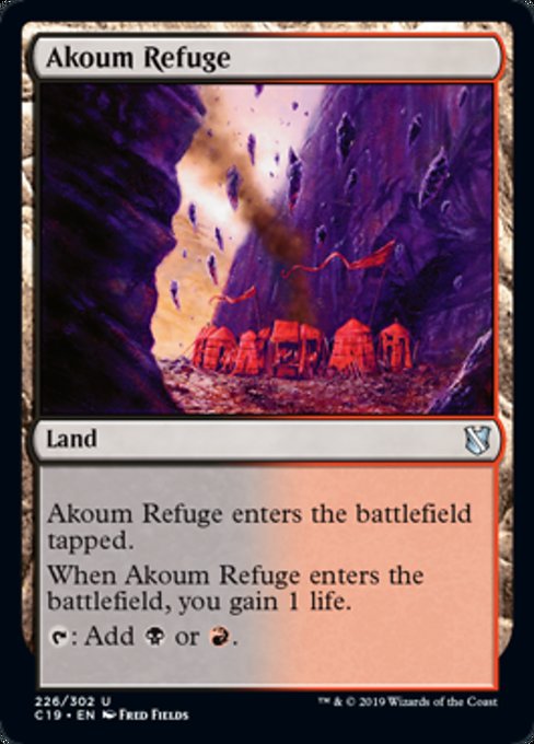 Akoum Refuge [Commander 2019] | Gear Gaming Bentonville