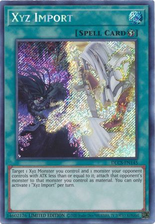 Xyz Import [DLCS-EN145] Secret Rare | Gear Gaming Bentonville