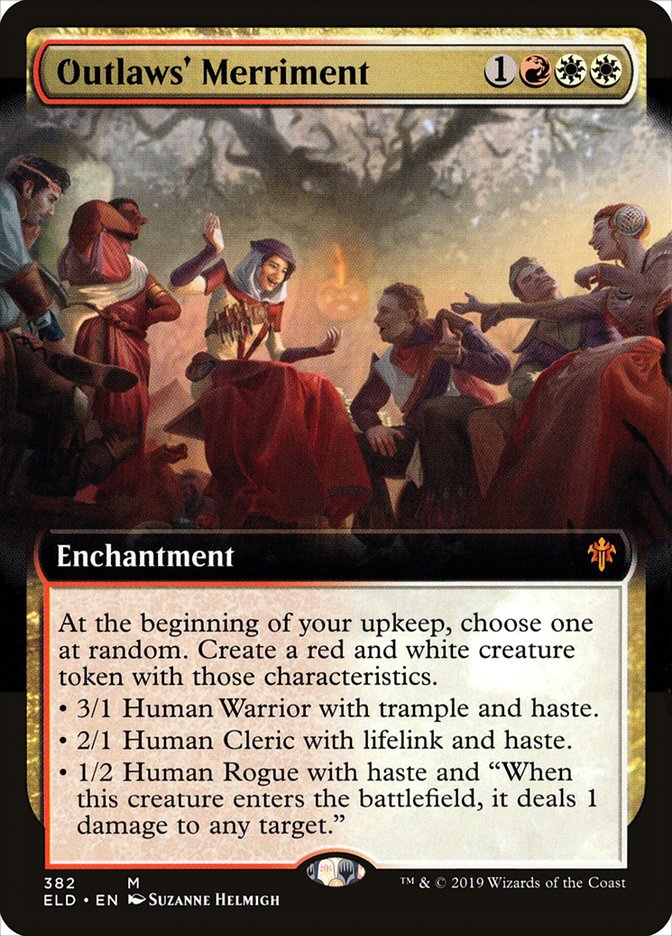 Outlaws' Merriment (Extended Art) [Throne of Eldraine] | Gear Gaming Bentonville