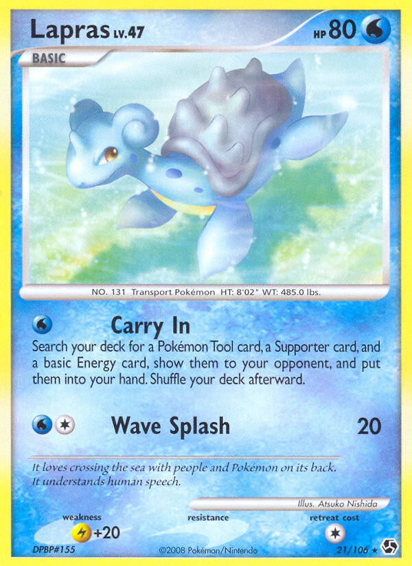 Lapras (21/106) [Diamond & Pearl: Great Encounters] | Gear Gaming Bentonville