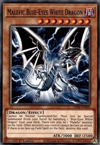 Malefic Blue-Eyes White Dragon [LDS2-EN005] Common | Gear Gaming Bentonville