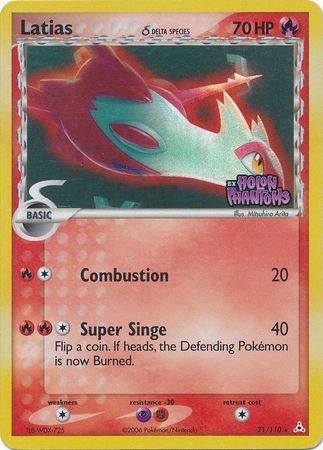 Latias (21/110) (Delta Species) (Stamped) [EX: Holon Phantoms] | Gear Gaming Bentonville