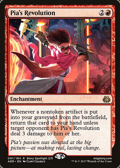 Pia's Revolution [Aether Revolt] | Gear Gaming Bentonville