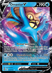 Omastar V (035/195) [Sword & Shield: Silver Tempest] | Gear Gaming Bentonville