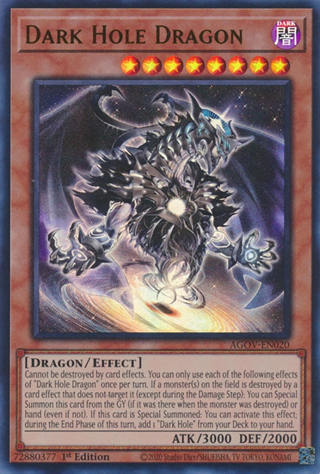 Dark Hole Dragon [AGOV-EN020] Ultra Rare | Gear Gaming Bentonville