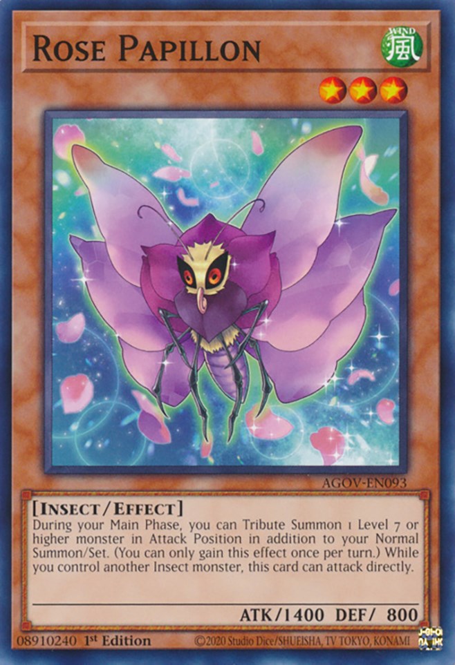 Rose Papillon [AGOV-EN093] Common | Gear Gaming Bentonville