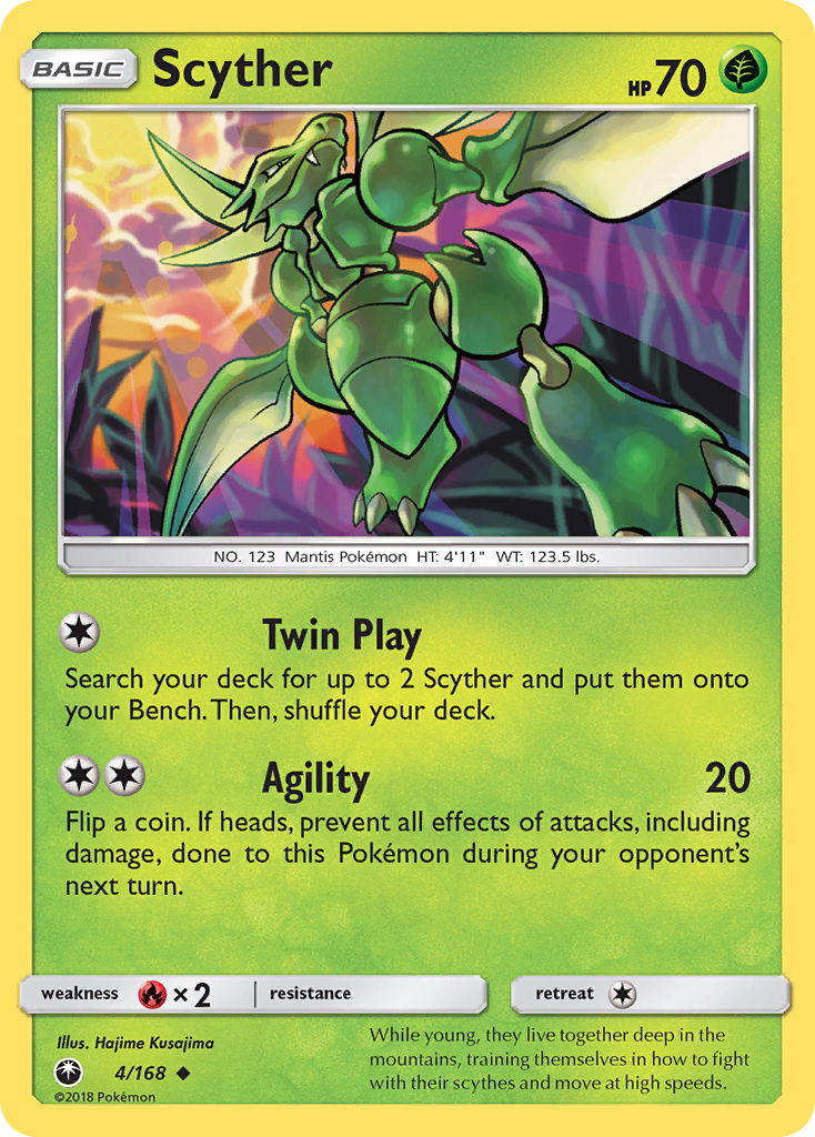 Scyther (4/168) [Sun & Moon: Celestial Storm] | Gear Gaming Bentonville