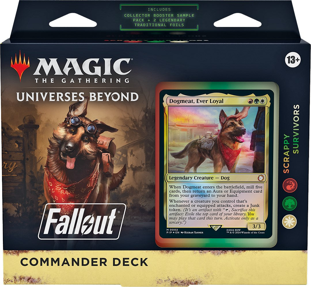 Fallout: Out of the Vault - Scrappy Survivors Commander Deck | Gear Gaming Bentonville