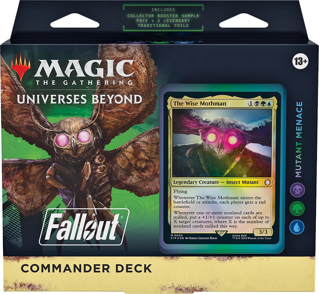 Fallout: Out of the Vault - Mutant Menace Commander Deck | Gear Gaming Bentonville