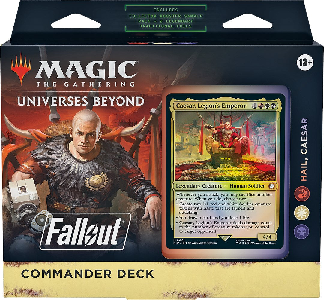 Fallout: Out of the Vault - Hail, Caesar Commander Deck | Gear Gaming Bentonville