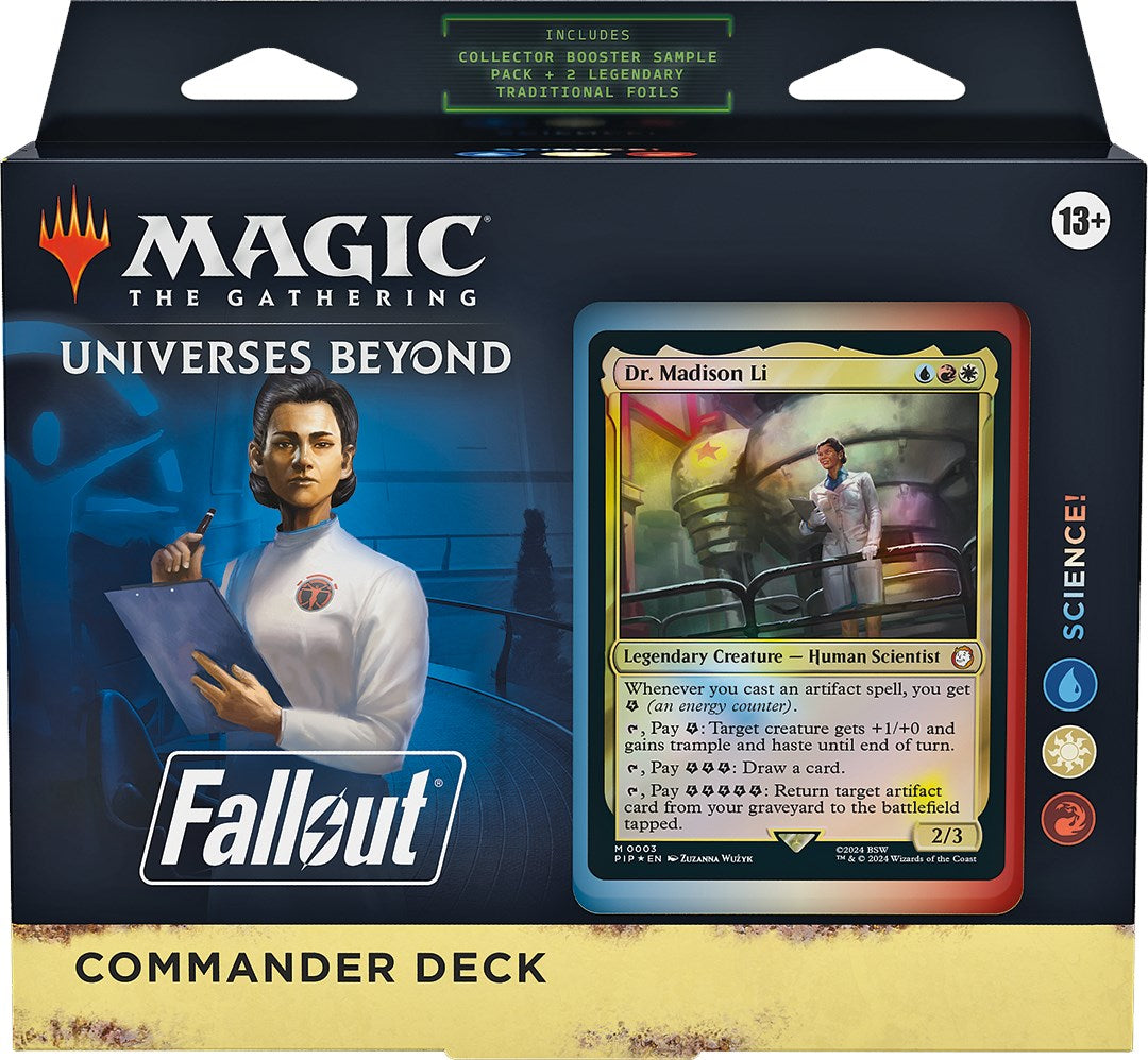 Fallout: Out of the Vault - Science! Commander Deck | Gear Gaming Bentonville